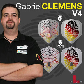 L-Style Flight Gabriel Clemens V4 EZ L1 Clear White Flights