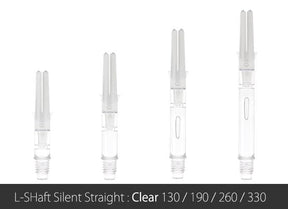 L-Style Shaft L-shaft Silent Straight (Spinners) - Clear