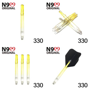 L-Style Shaft L-Style - Locked Straight Shaft - Natural Nine - Transparent-Gelb