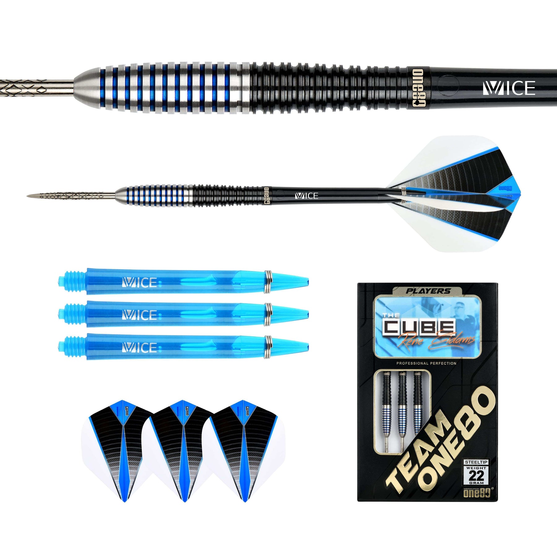 ONE80 Softdarts 19 Gramm One80 - René Eidams - V3 - Softdart