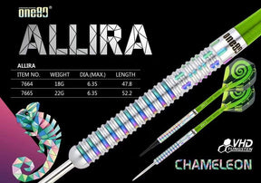 ONE80 Softdarts One80 Chameleon - Allira Softtip 18g