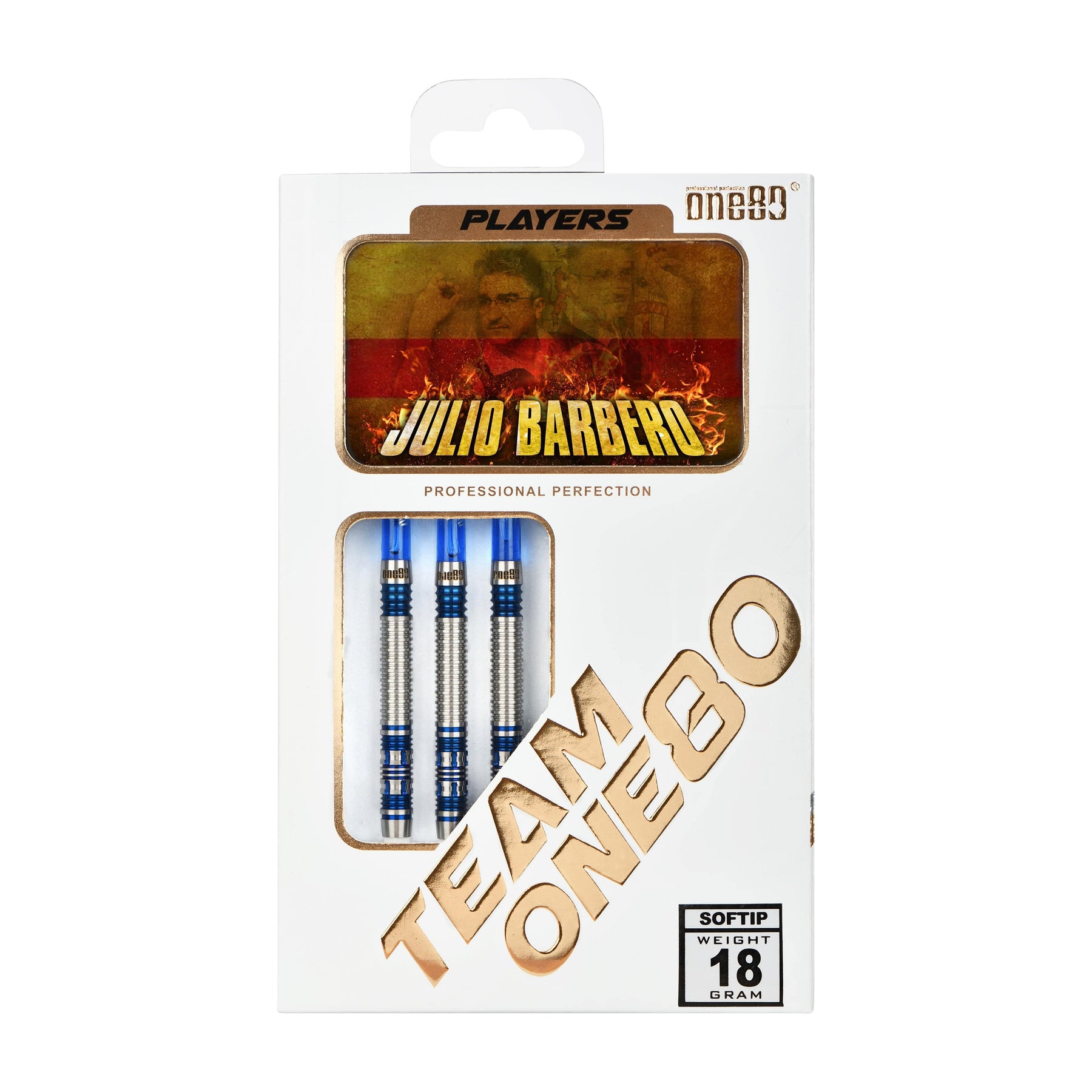 ONE80 Softdarts One80 - Julio Barbero - Signature Dart - Softdart - 18 Gramm