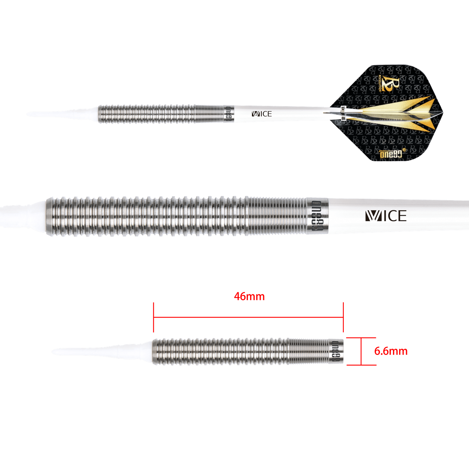 ONE80 Softdarts One80 Revolution Dart - Re-aim Softip