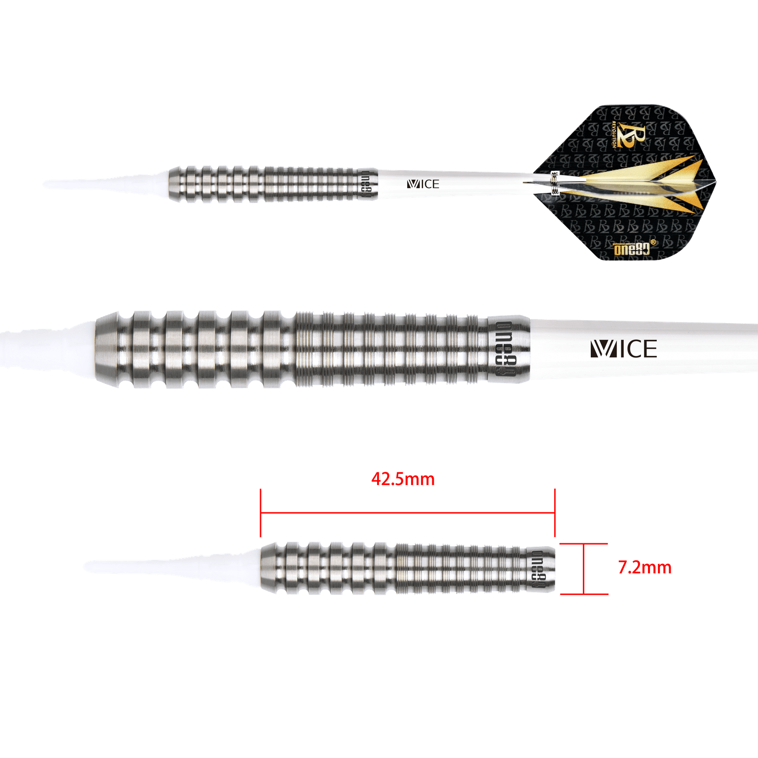 ONE80 Softdarts One80 Revolution Dart - Re-ctix Softip