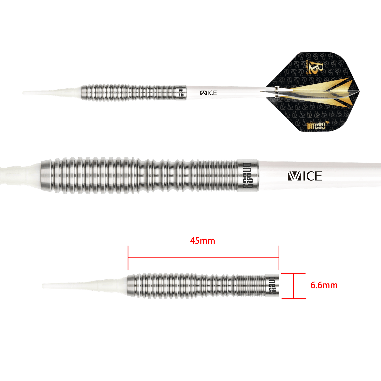 ONE80 Softdarts One80 Revolution Dart - Re-deemer Softip