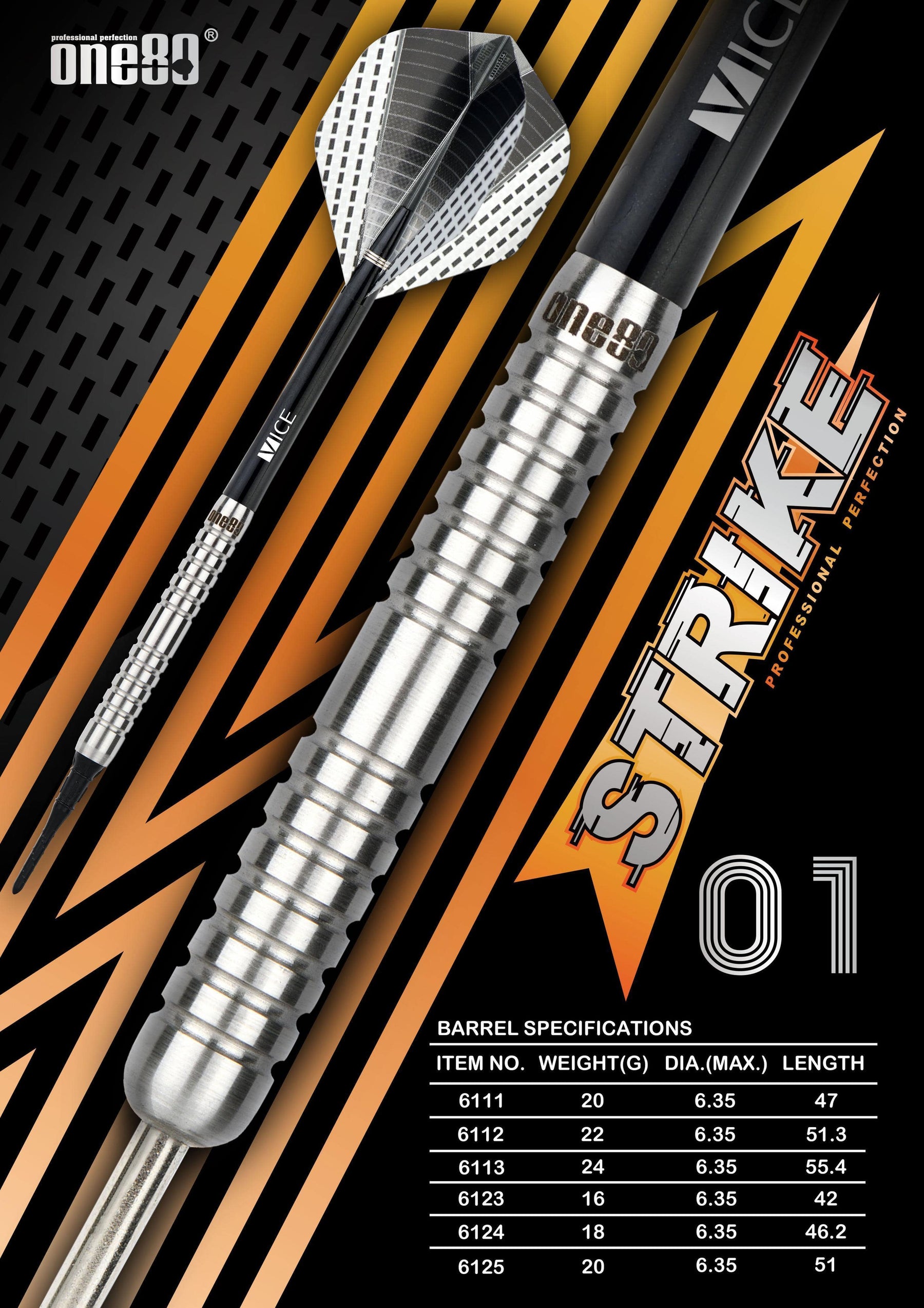 ONE80 Softdarts ONE80 - Strike 01 - Softdart