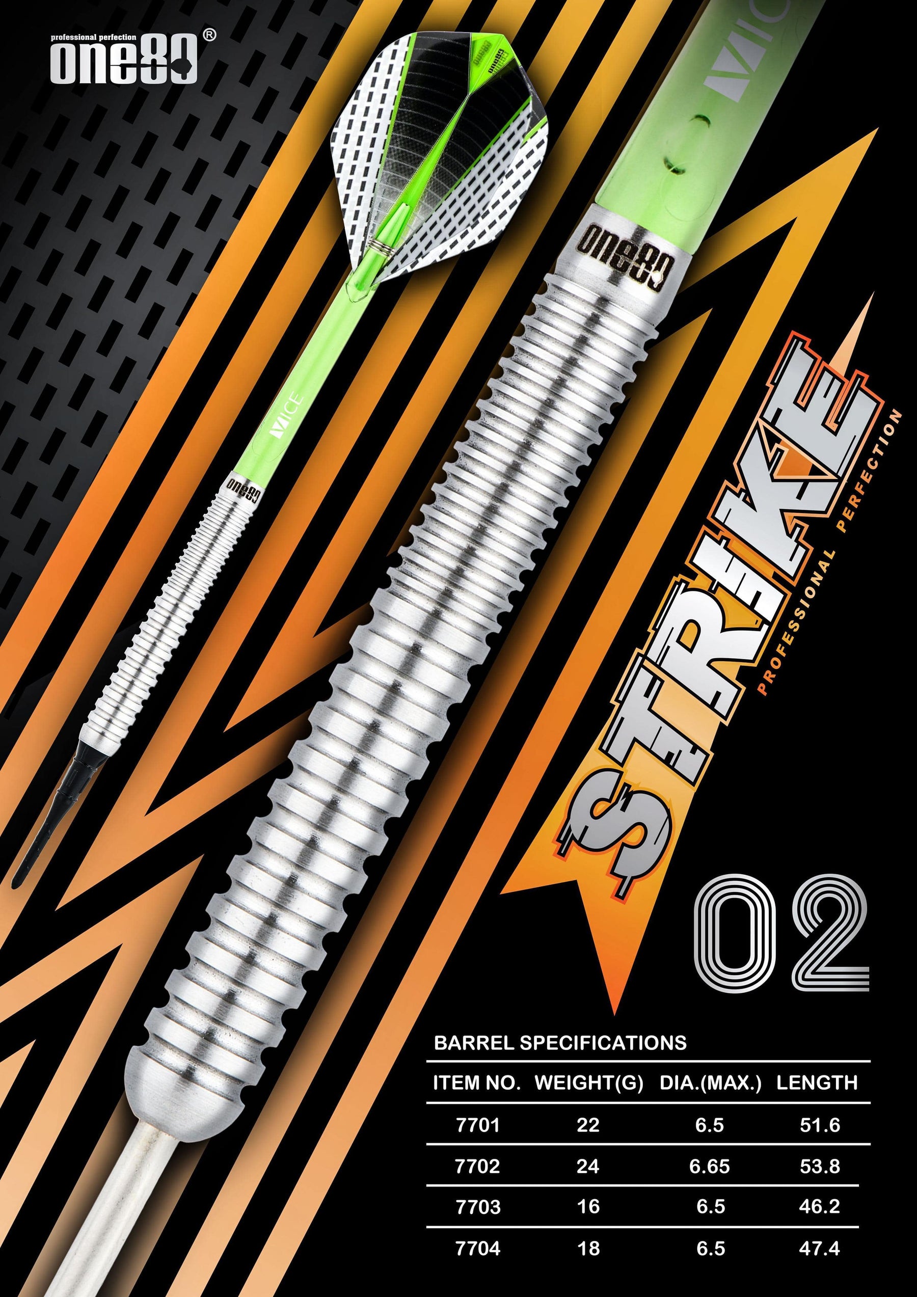 ONE80 Softdarts ONE80 - Strike 02 - Softdart