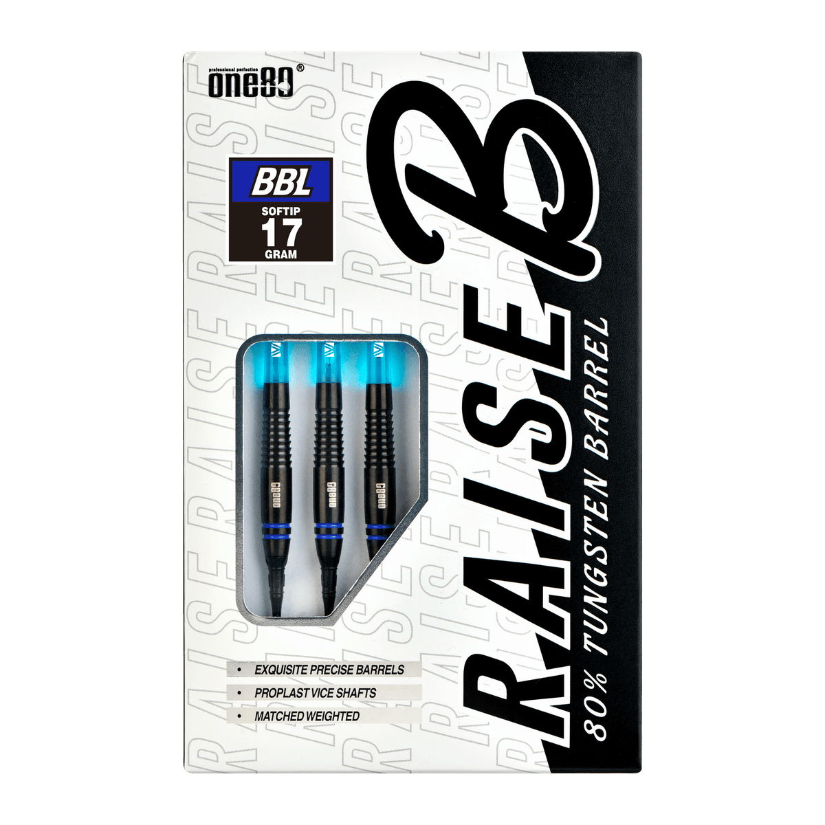 ONE80 Softdarts Raise B - BBL softip 17,5g