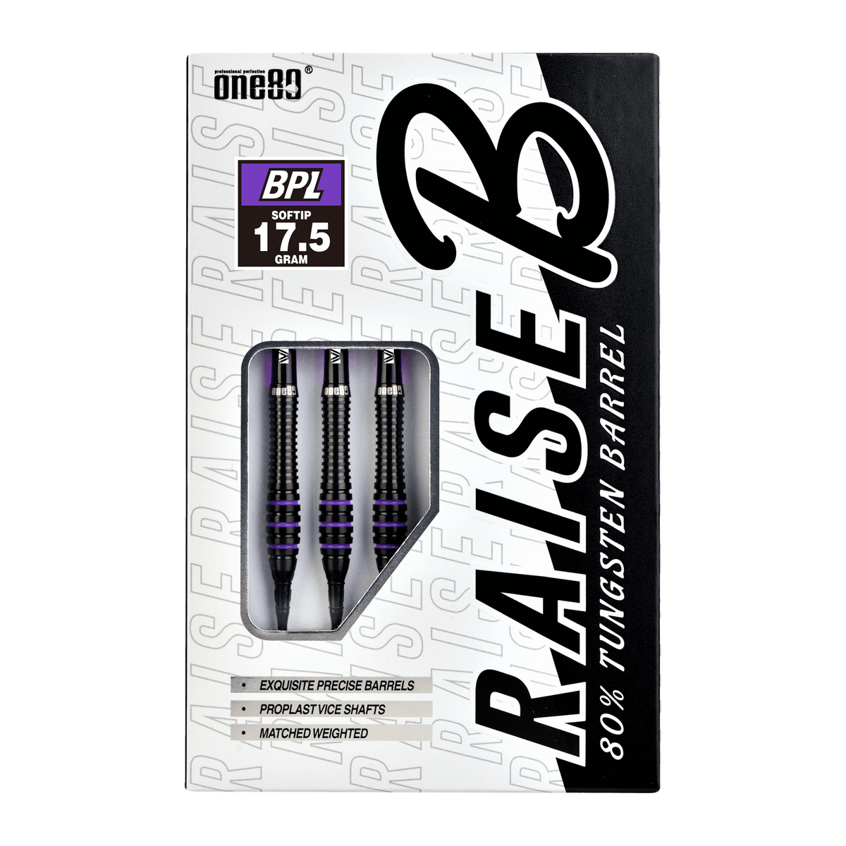 ONE80 Softdarts Raise B - BPL softip 17,5g