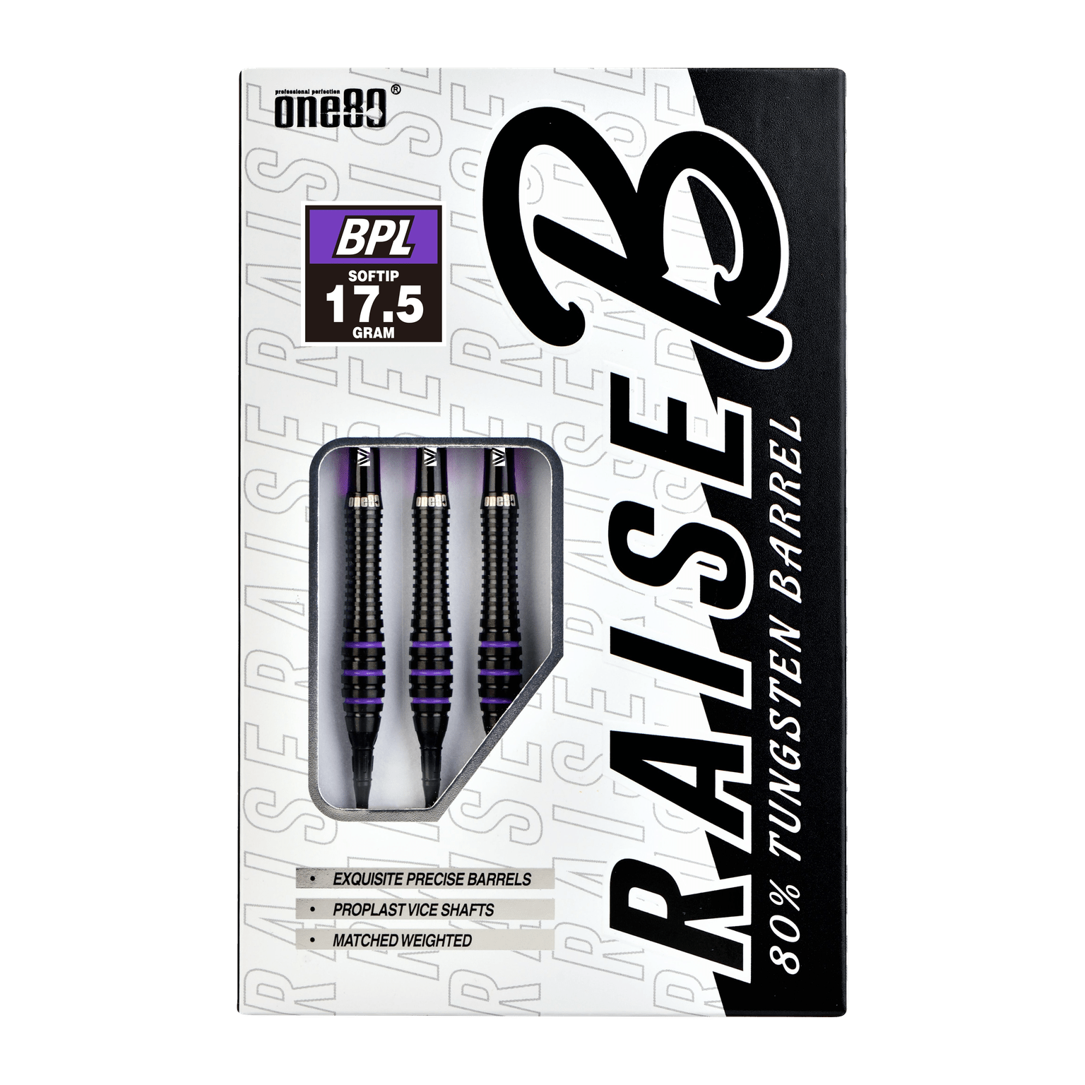 ONE80 Softdarts Raise B - BPL softip 17,5g