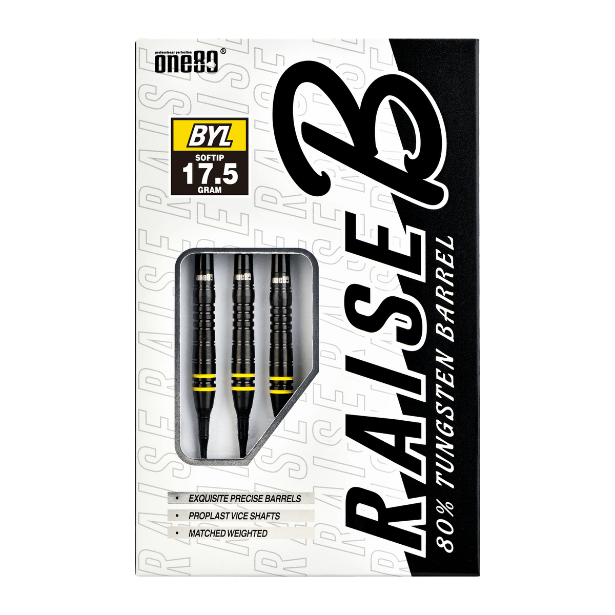 ONE80 Softdarts Raise B - BYL softip 17,5g