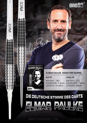 ONE80 Steeldarts 23 Gramm ONE80 - Elmar Paulke - Steeldart