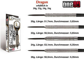 ONE80 Steeldarts ONE80 - Dragon - Steeldart