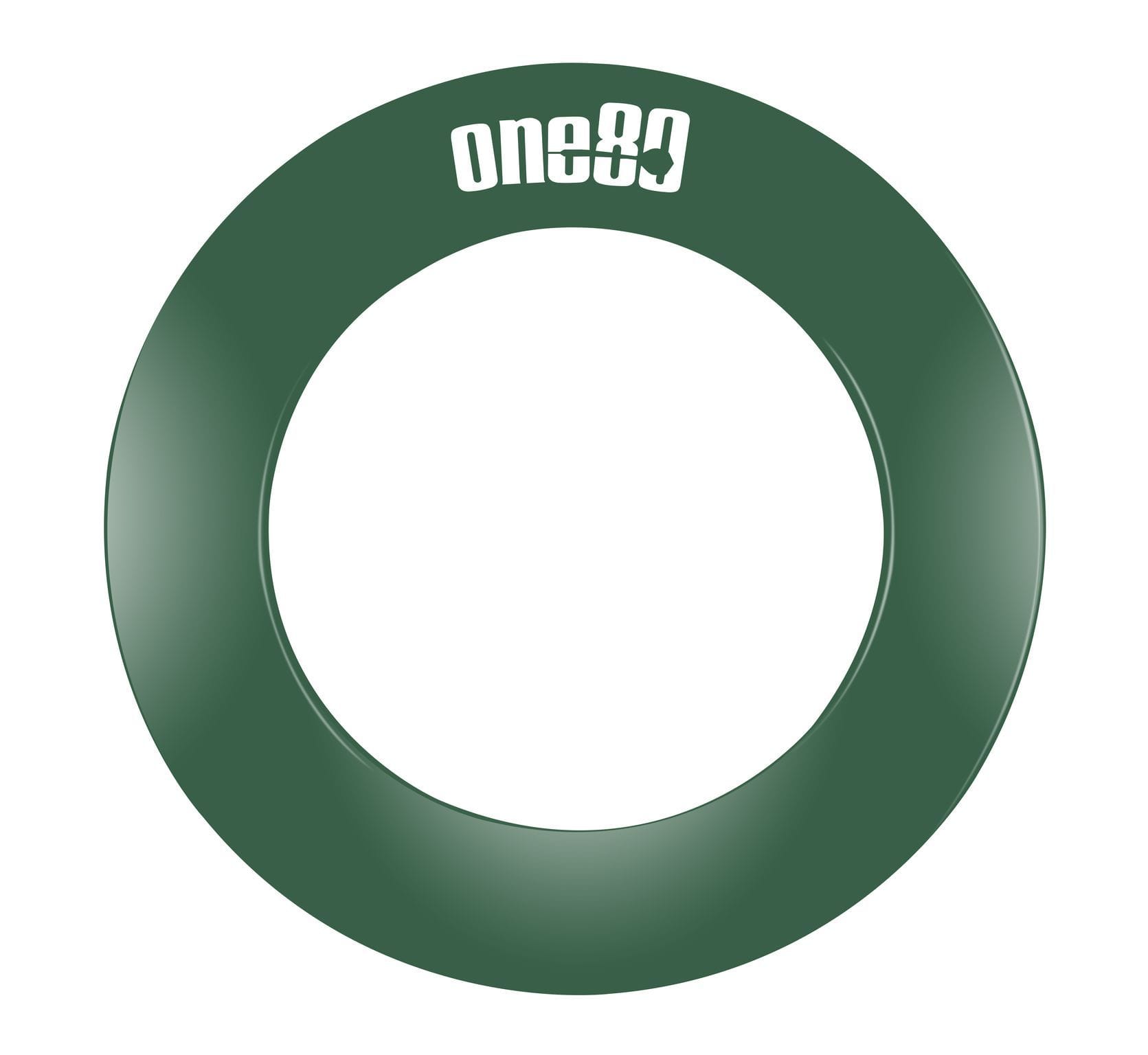 ONE80 Surround One80 Deluxe Dartboard Surround - Dark Green